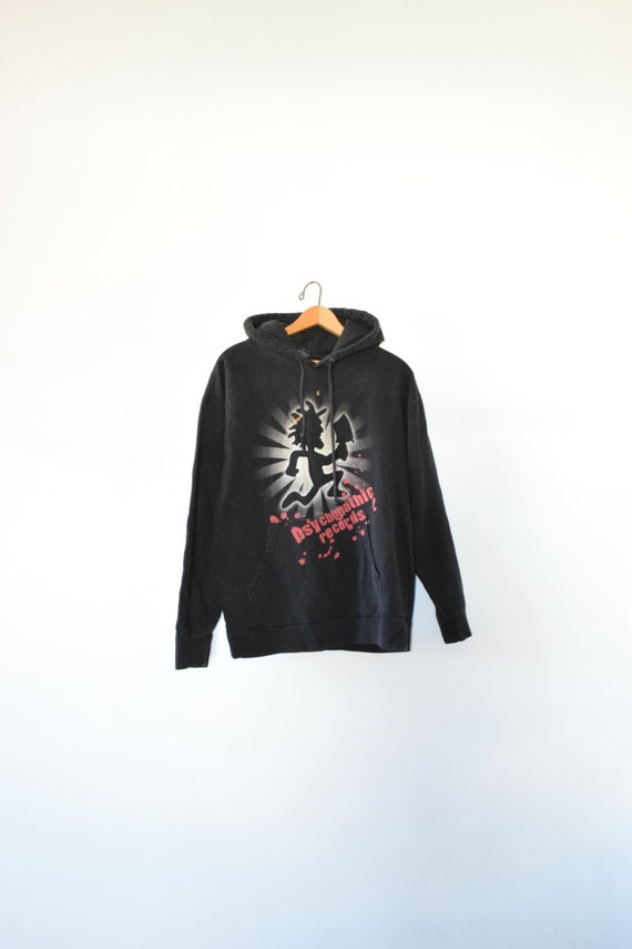 PSYCHOPATHIC RECORDS HOODIE // insane clown posse // size
