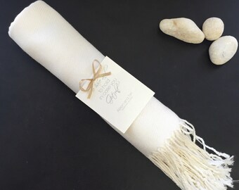 Pashmina Handmade- Any color- Bridesmaid gift -pashmina shawl - ivory pashmina - pashminas for weddings - pashminas -