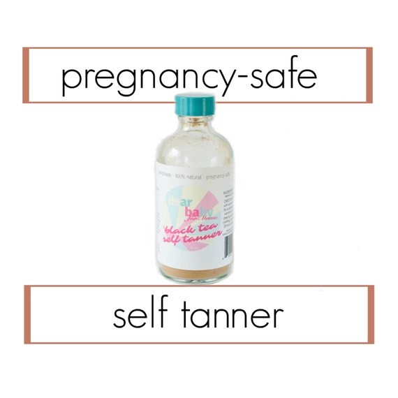 SELF TANNER AllNatural Black Tea & Henna by Dearbabyproducts