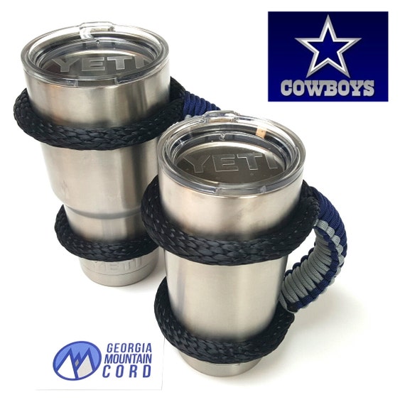 Yeti Tumbler Handle in Dallas Cowboys colors