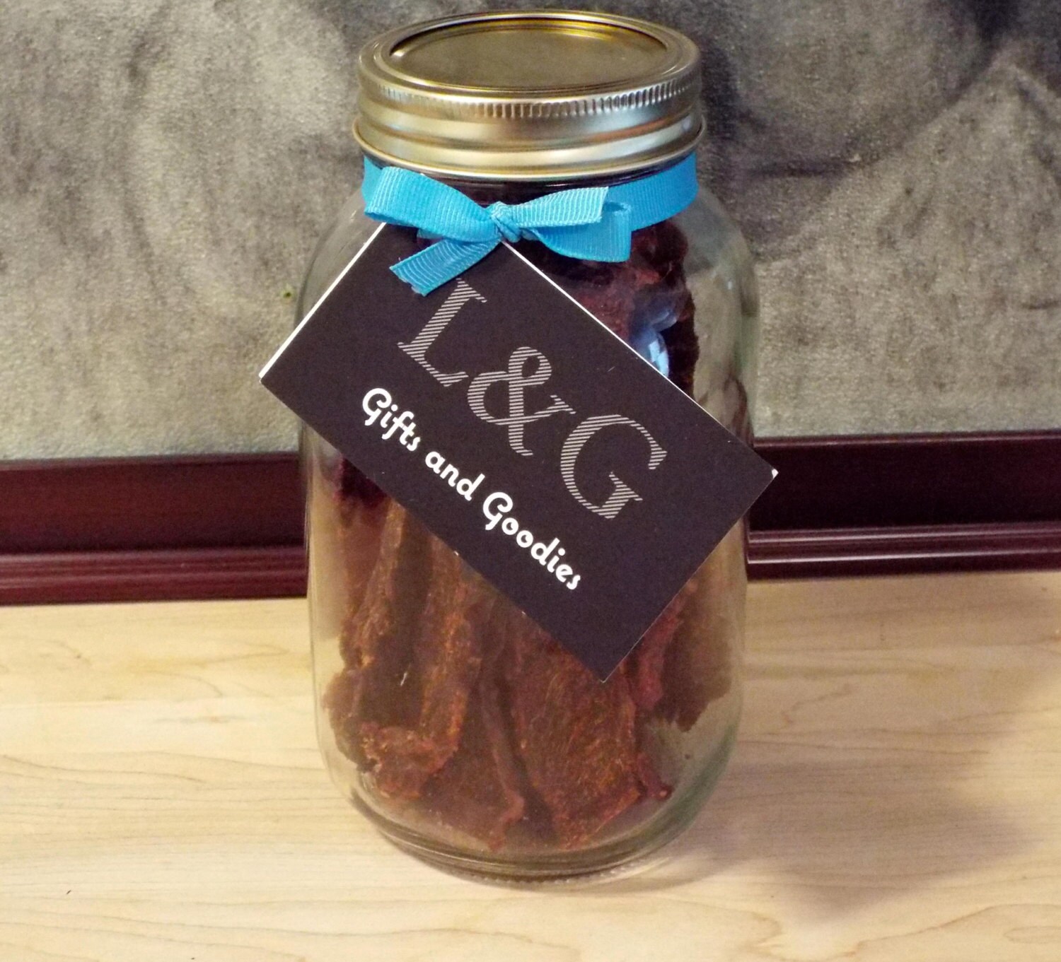 BBQ Gift for him Beef Jerky Christmas Gift for himFood