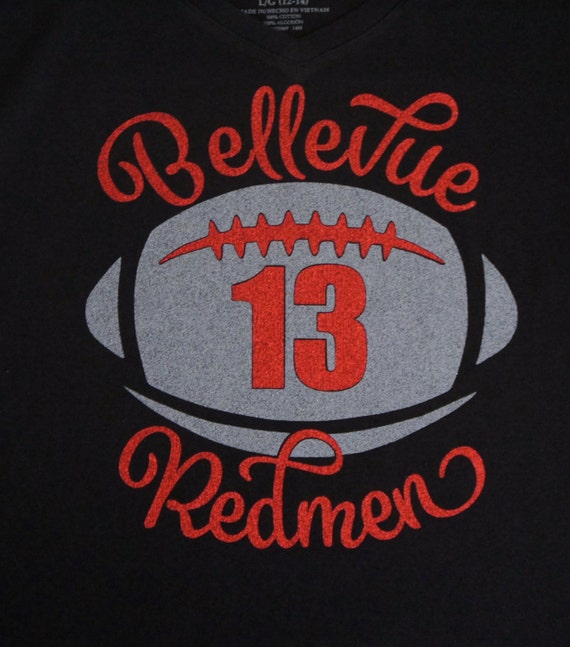 Football Team Hoodie Long sleeve Sweatshirt or Shirt