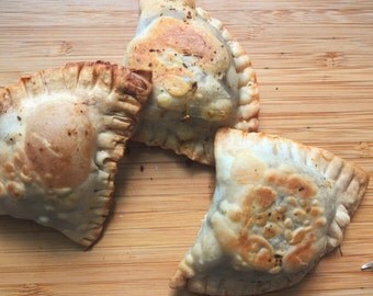 Baked Black Bean Empanadas (vegan)