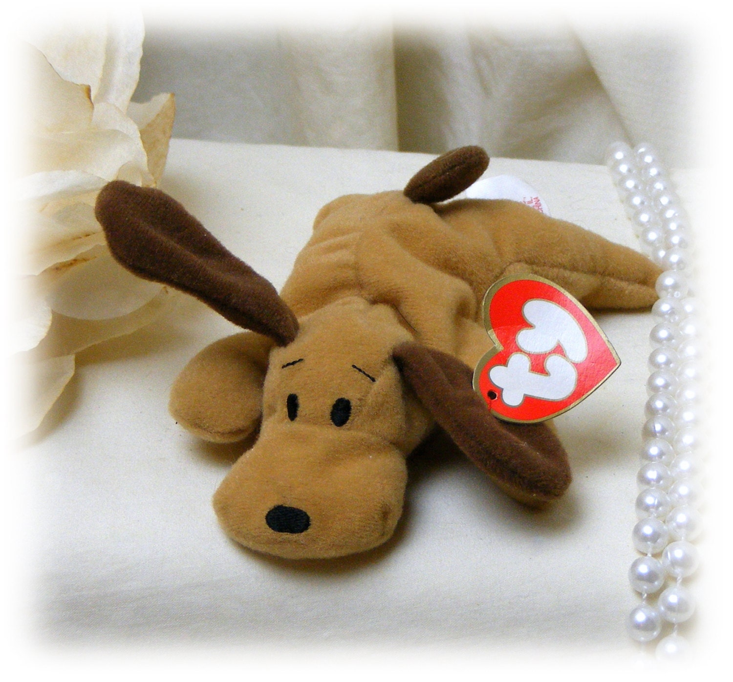 TY BONES . . Ty Teenie Beanie Baby . . 50 OFF by TheCraftBlossom