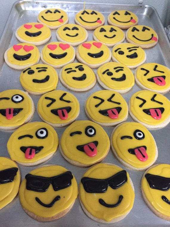 Emoji Sugar Cookies