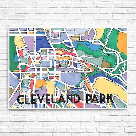 Cleveland Park Neighborhood Map