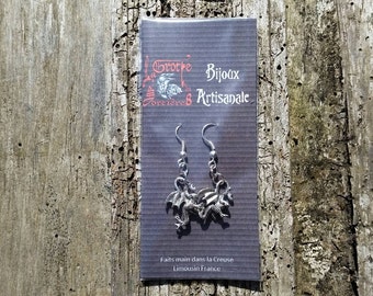 Dragon earrings, Medieval dragons earrings, renaissance costume, dragons jewellery, pagan jewellery, fantasy jewellry, yule gift ideas,