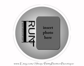 IR4 "I Run 4" (Design 4) - 3 Inch Button