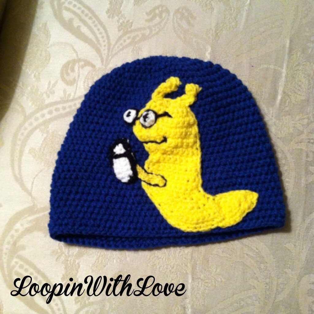 Banana slug hat