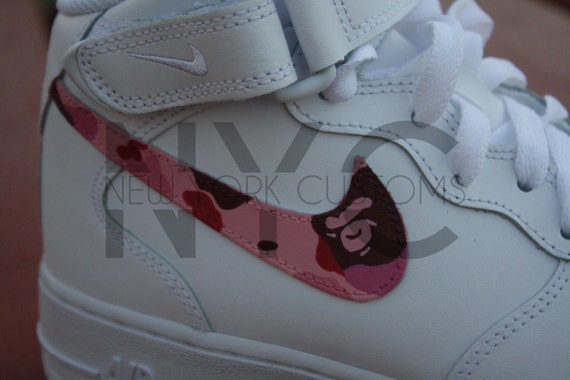 bape forces pink