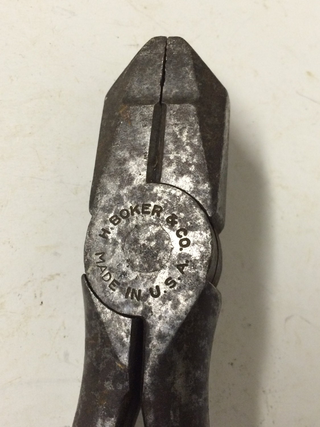 Vintage H. Boker & Co. Pliers / Wire Cutters Linesman Pliers 8