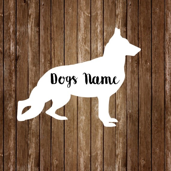 K9 Unit German Shepherd German Shepherd Decal by RockyPocket