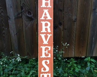 Fall decorations. Fall signs. Harvest wooden sign. Great fall decor. Thanksgiving decorations. Porch signs. Fall porch signs. Autumn decor.
