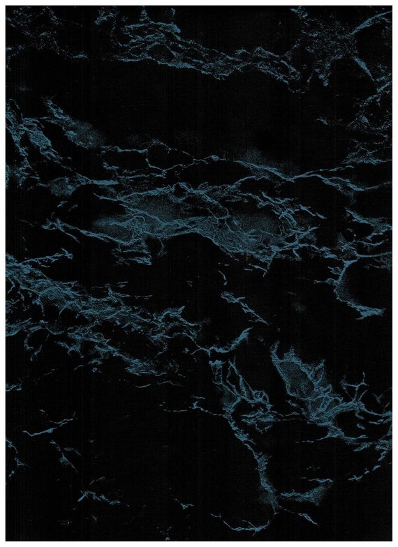 Black Marble Stone Contact Paper 24 FT