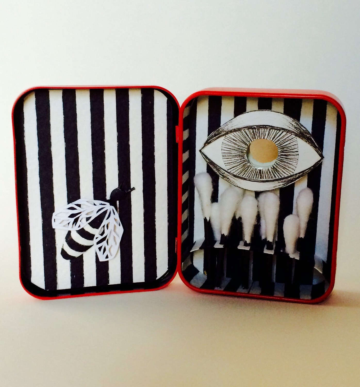 Mint Tin Shadow Box CDB by Brigidarium on Etsy