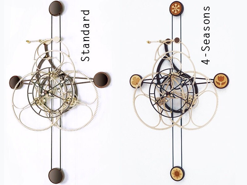 DUODECIMUS Wooden clock kit