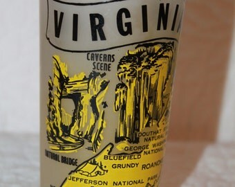 B2 Virginia Gay Fad Hazel Atlas Frosted Glass Marked GF