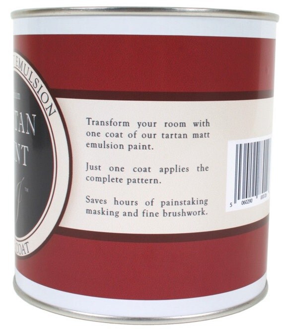 Tartan Paint Tin Gag Gift 121300 Practical Joke Scottish