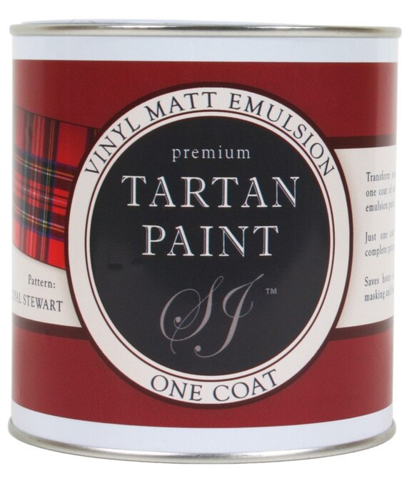 Tartan Paint Tin Gag Gift 121300 Practical Joke Scottish