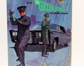 Green Hornet Coloring Book, Vintage Crime Busting 1966 Coloring Pages