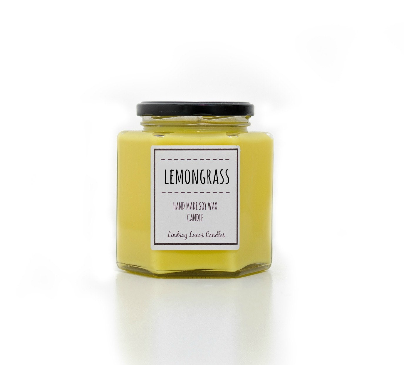 Lemongrass Candle Lemongrass Scented Candle Scented Candle