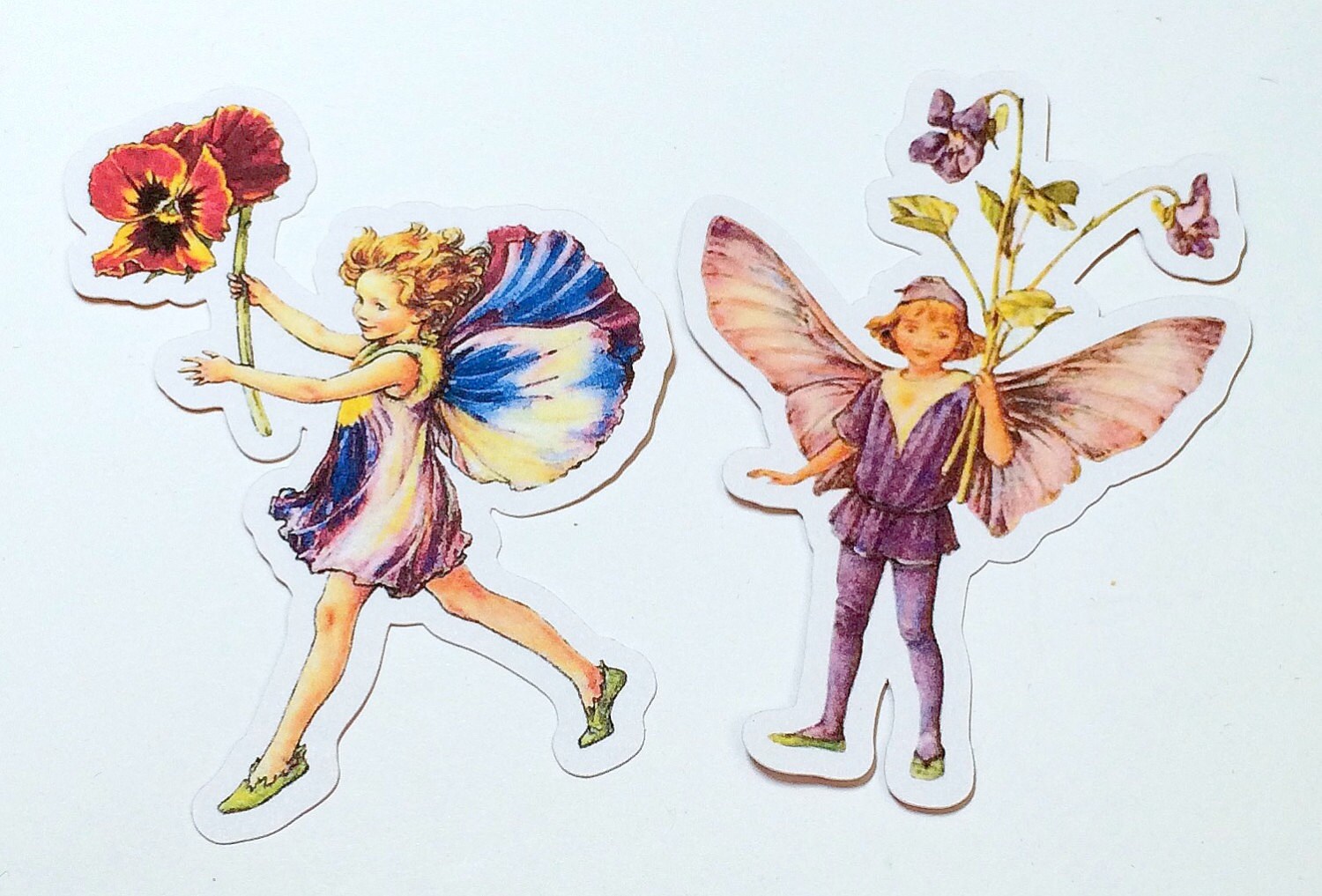 Paper Cut Outs Flower FairiesDie CutsScrapbookingPaper