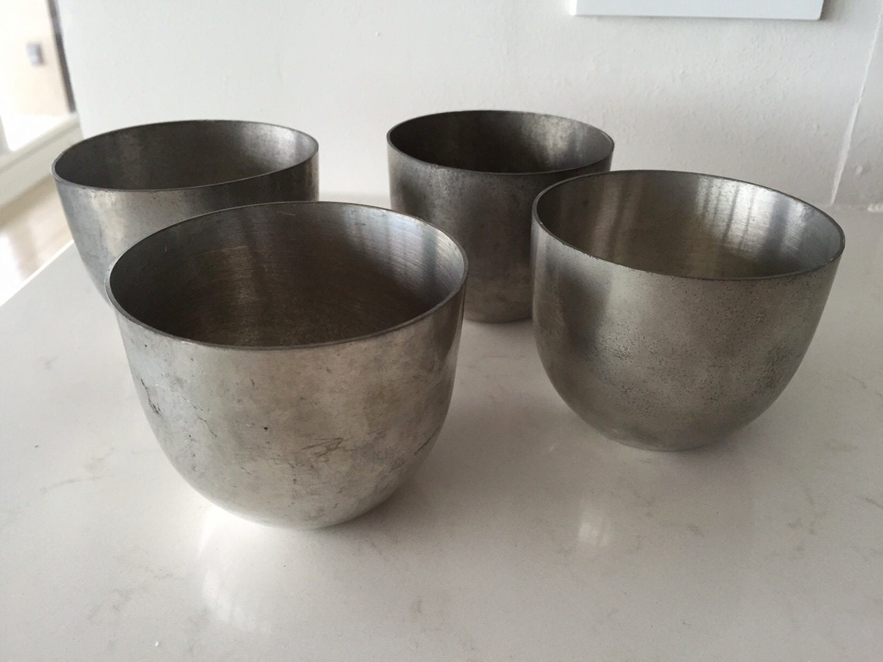 Vintage Jefferson Cups Stieff Pewter P50 Jefferson Cup