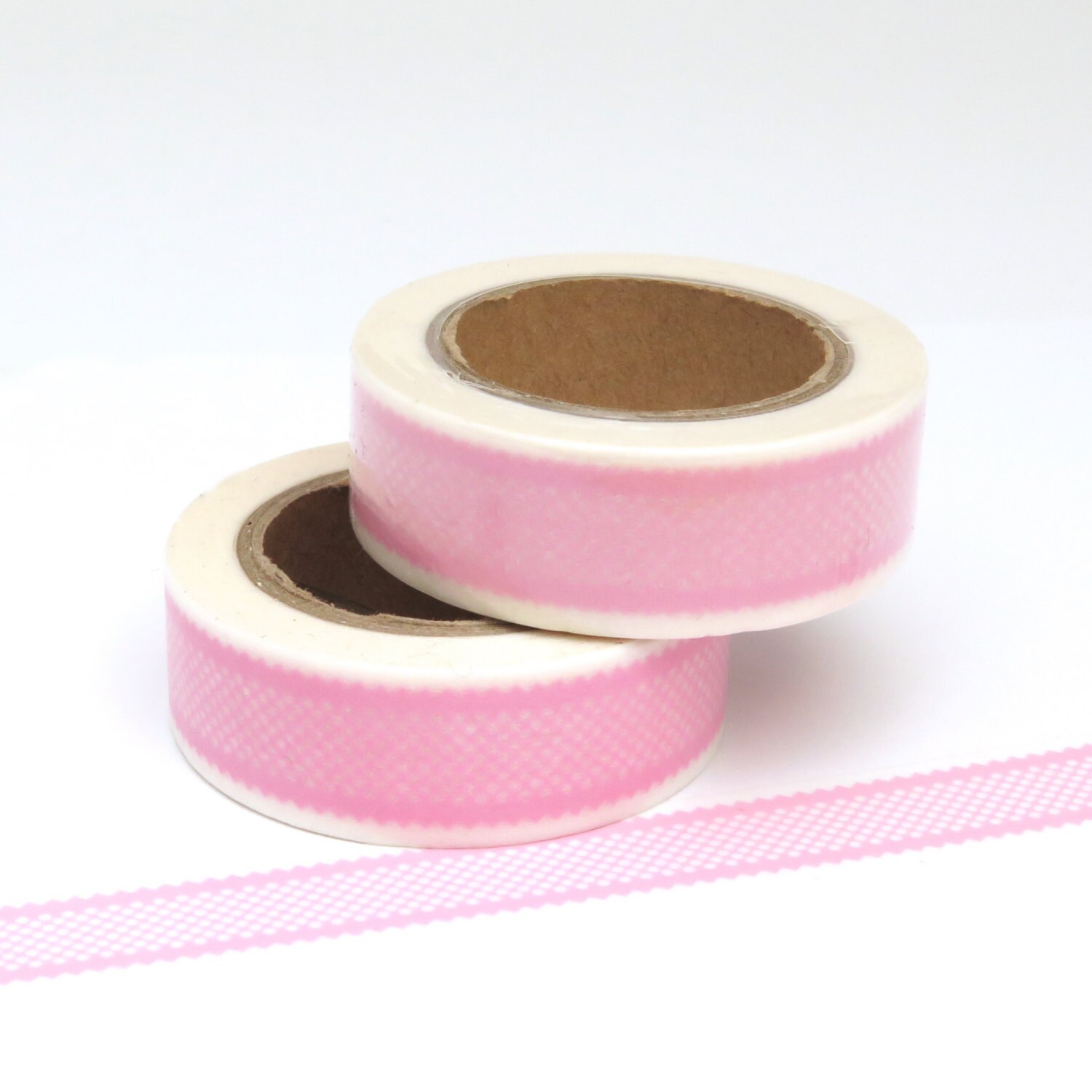 Washi Tape Pastel Pink 10m