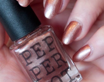 Brown Nail Polish Frosted 5 Free Indie Nail Polish Handmade Bath Beauty The Great Escape Gift Under 20 Gift For Her Pepper Pot Polish
