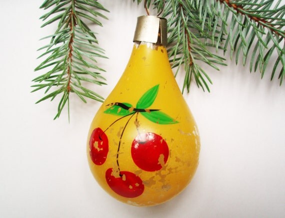 VIntage Christmas Glass & Mica Ornaments 1940's-50's from ...