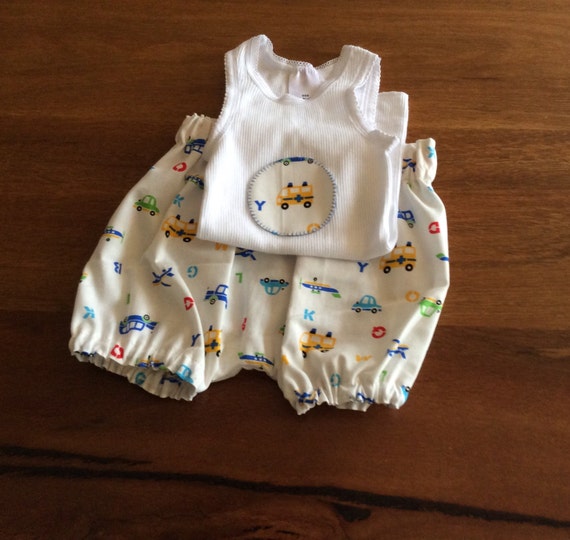 Baby boys Bloomers and Singlet set Bloomers set Singlet