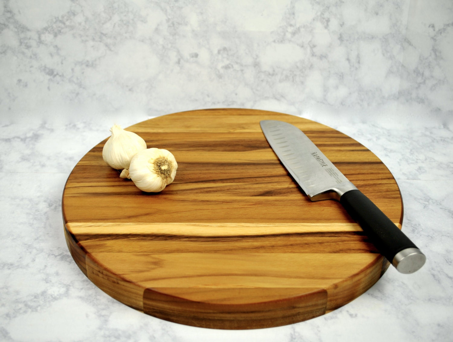 Teak Wood Cutting Board or chopping Block Wedding