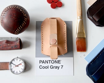 Leather Key-holder, Leather Key-fob, Leather Key-Sleeve, Leather Key Cover, Keychain