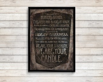 Slayer's Take - Critical Role - 8x10 Print