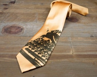 Typewriter Tie | Screen printed necktie gift