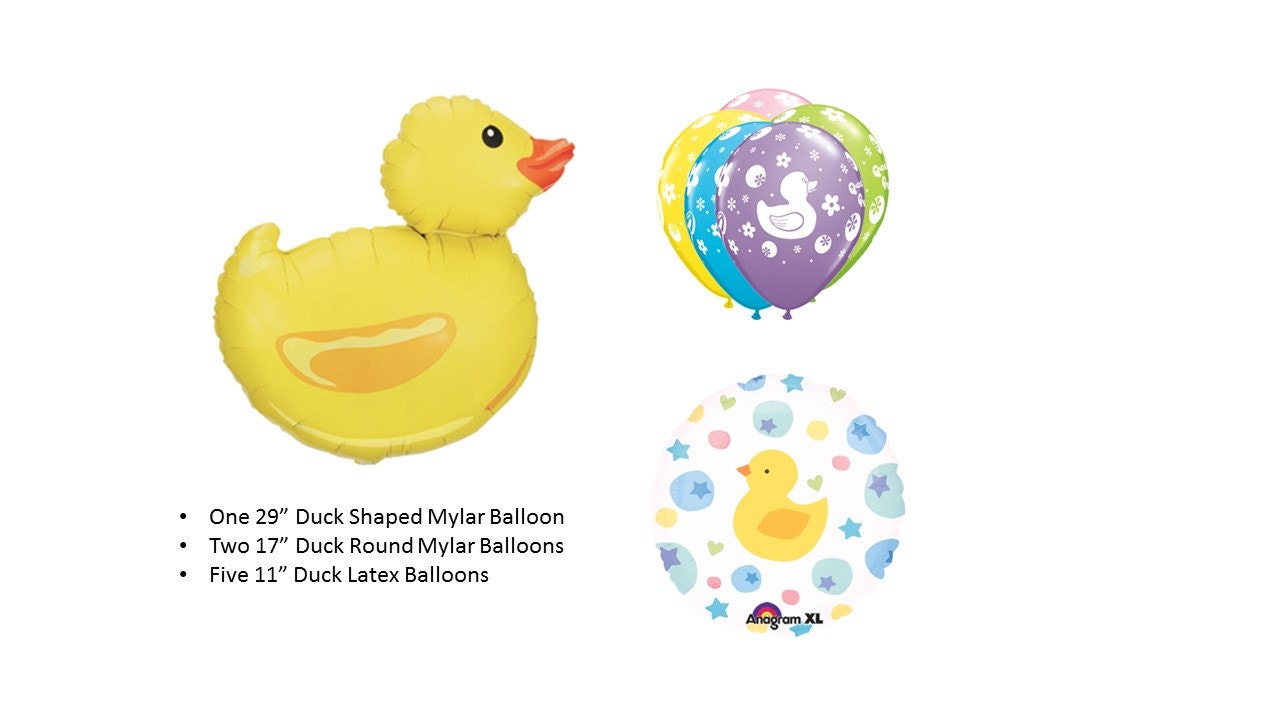 Rubber Duck Balloon Bouquet