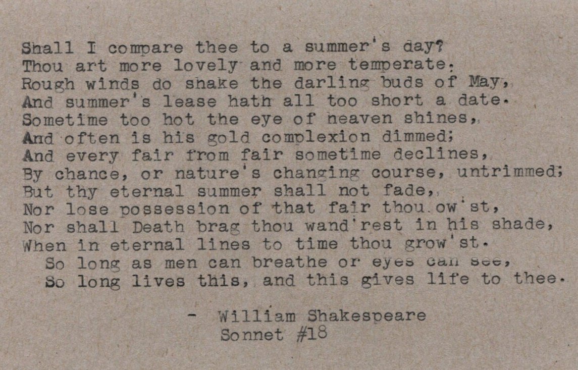 shakespeare sonnet 30