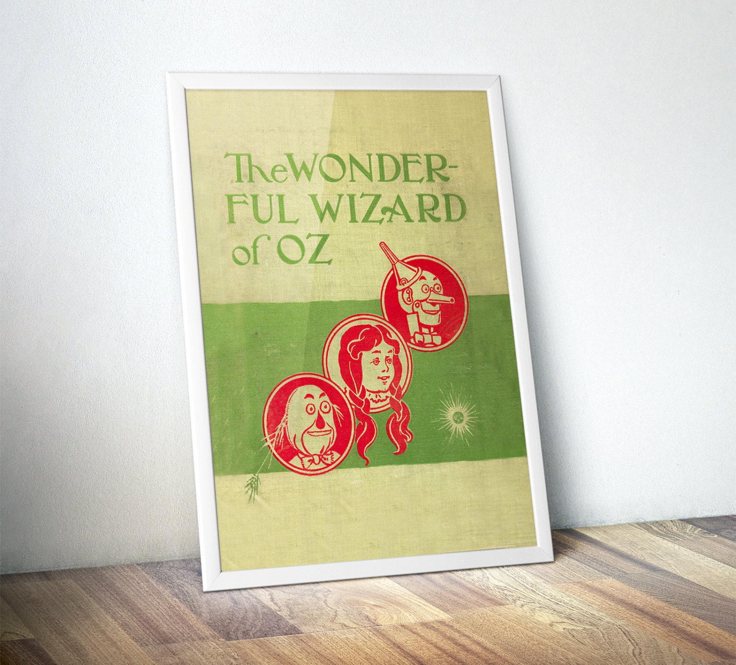 Wizard of Oz Print Literary Gifts Gifts for Writers Wizard