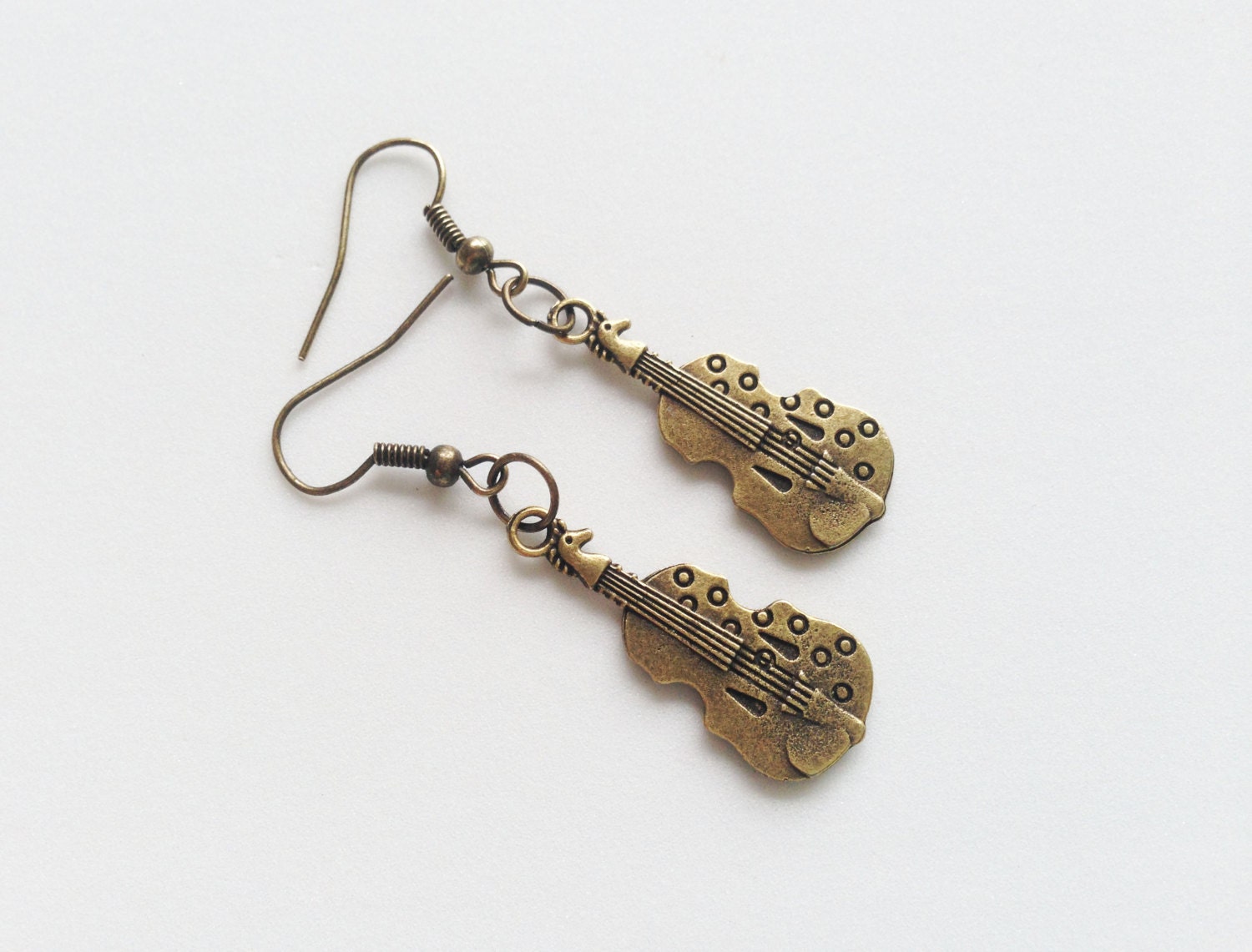 VIOLIN Earrings Violin Jewelry Violin Gift Jazz Earrings Jazz