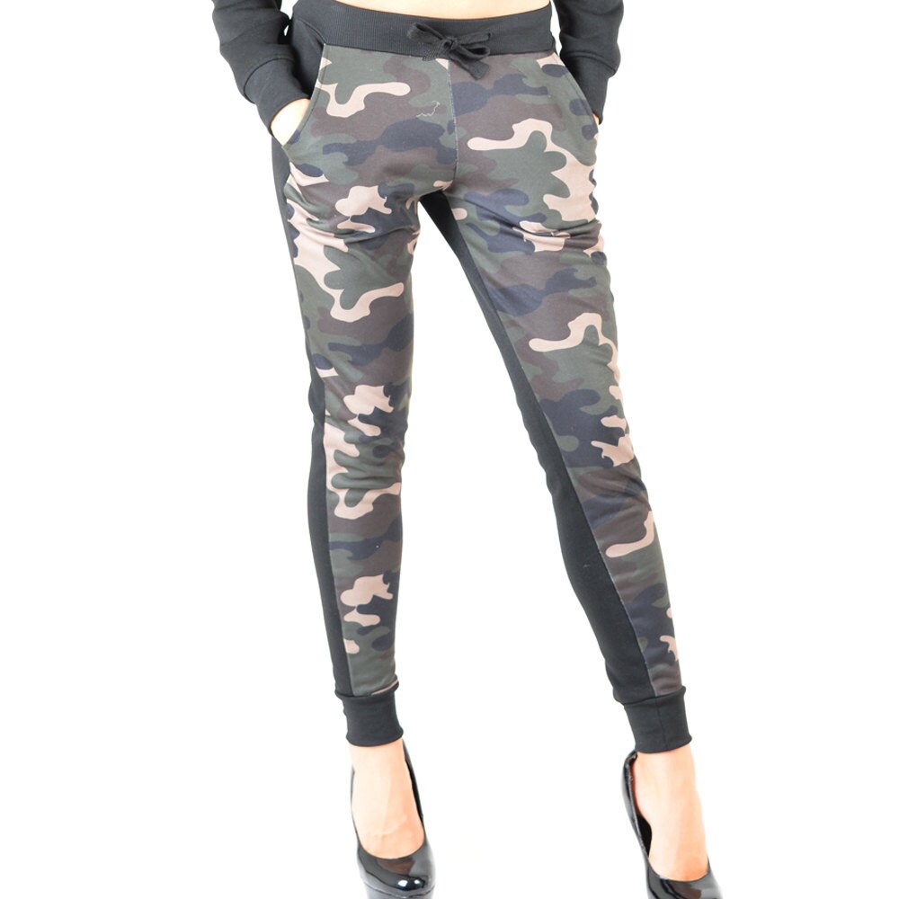 womens camo jogger pants