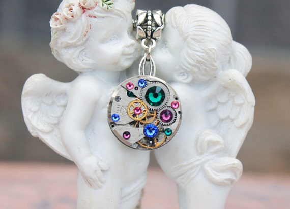 Steampunk necklace, swarovski necklace, steampunk jewelry by DreamCloudJewelry steampunk buy now online Steampunk necklace, swarovski necklace, steampunk jewelry by DreamCloudJewelry steampunk buy now online