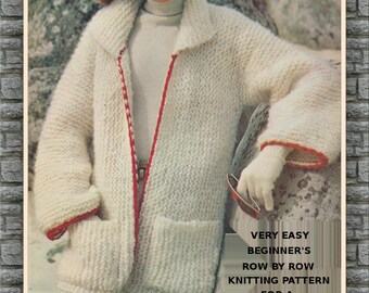 Chunky cardigan Etsy