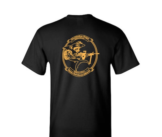 MCIWS shark logo t-shirt.Marine corps water survival by ECSupply