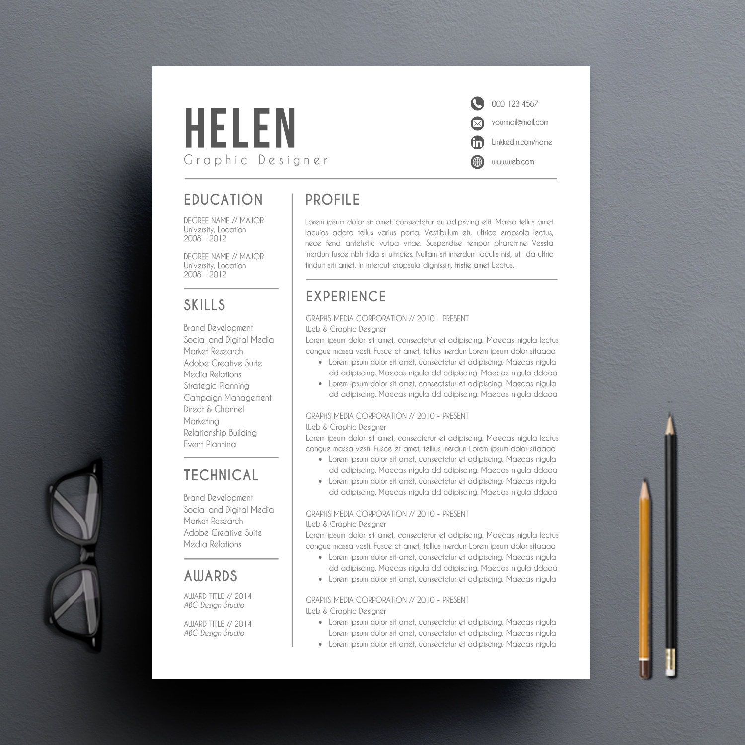 Modern Resume Template Cover Letter Reference Letter For Modern Resume Template Cover Letter Reference Letter For