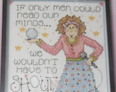 Read Our Minds Counted Cross Stitch Kit Read Our Minds Counted Cross Stitch Kit