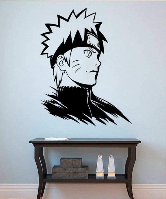 Anime Wall Vinyl Decal Naruto Wall Vinyl Sticker Wall Cartoon