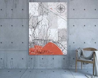 VICTORVILLE CA Canvas Print California Vintage map Town Plan VICTORVILLE CA Canvas Print California Vintage map Town Plan