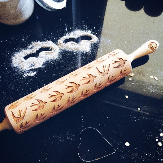 sparrows rolling pin