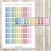 Printable planner inserts personal vertical weekly for Kate