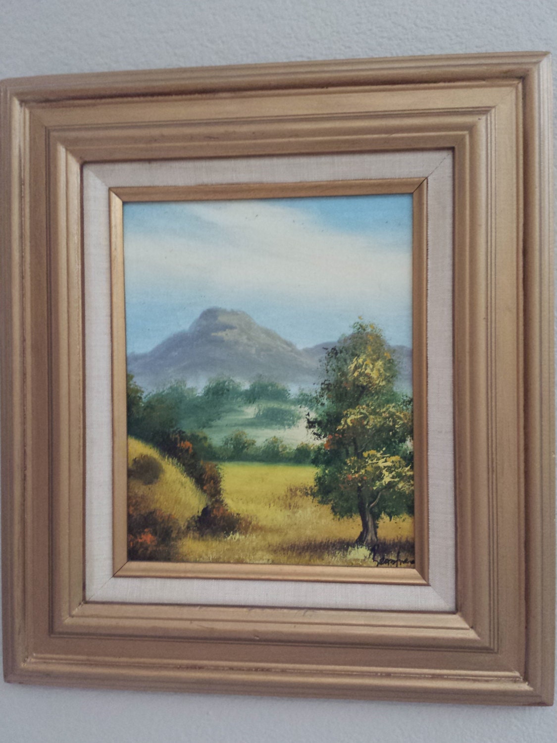 Original Acrylic on Masonite Painting Artist Signed